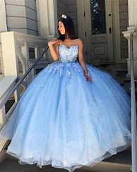 blue birthday dress