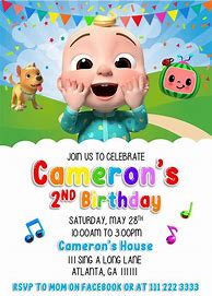 Content image for cocomelon birthday invites