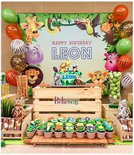 Content image for animal themed birthday party